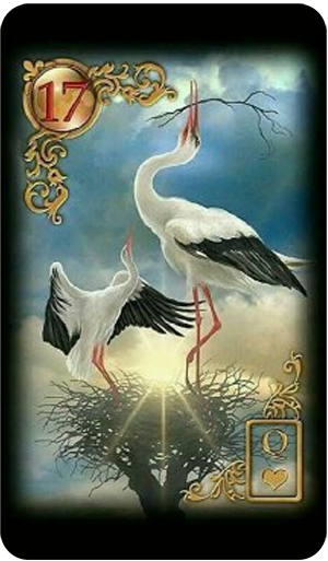 a cegonha tarot online